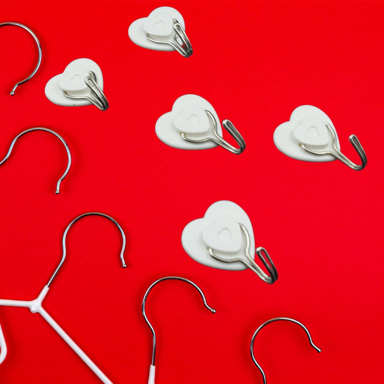 Multipurpose Strong Hook Self-Adhesive hooks for wall Heavy Plastic Hook ID 8779 thumbnail 7