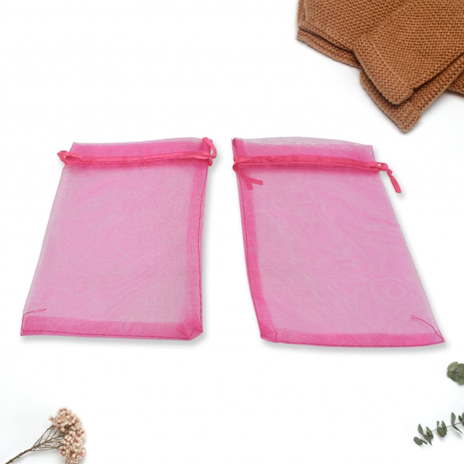 Organza Gift Bags Small Mesh Bags Drawstring Gift Bags Christmas Drawstring Organza Gift Bags thumbnail 6