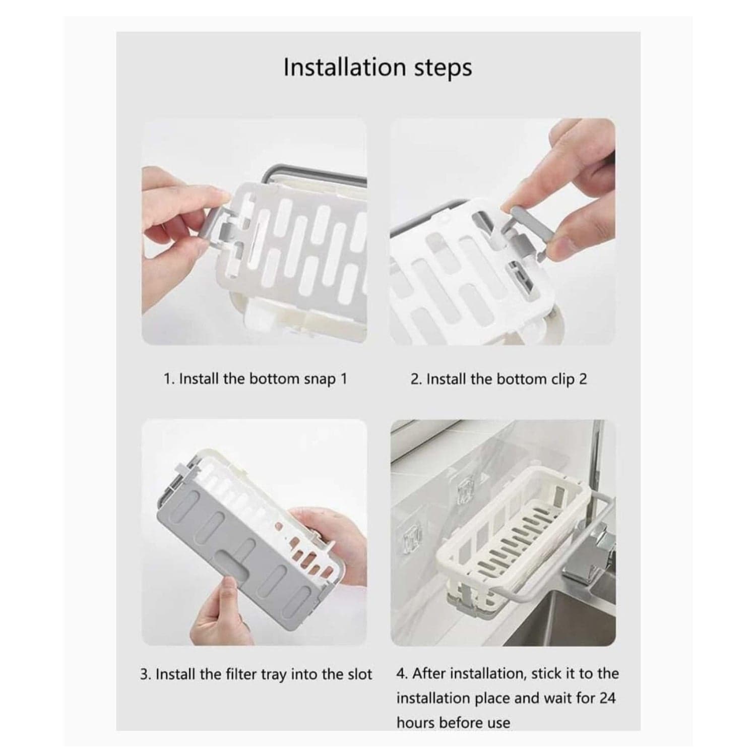 Multipurpose Platic Hanging Drain Rack thumbnail 9