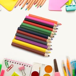 12Pcs Colored Pencils With Sharpner