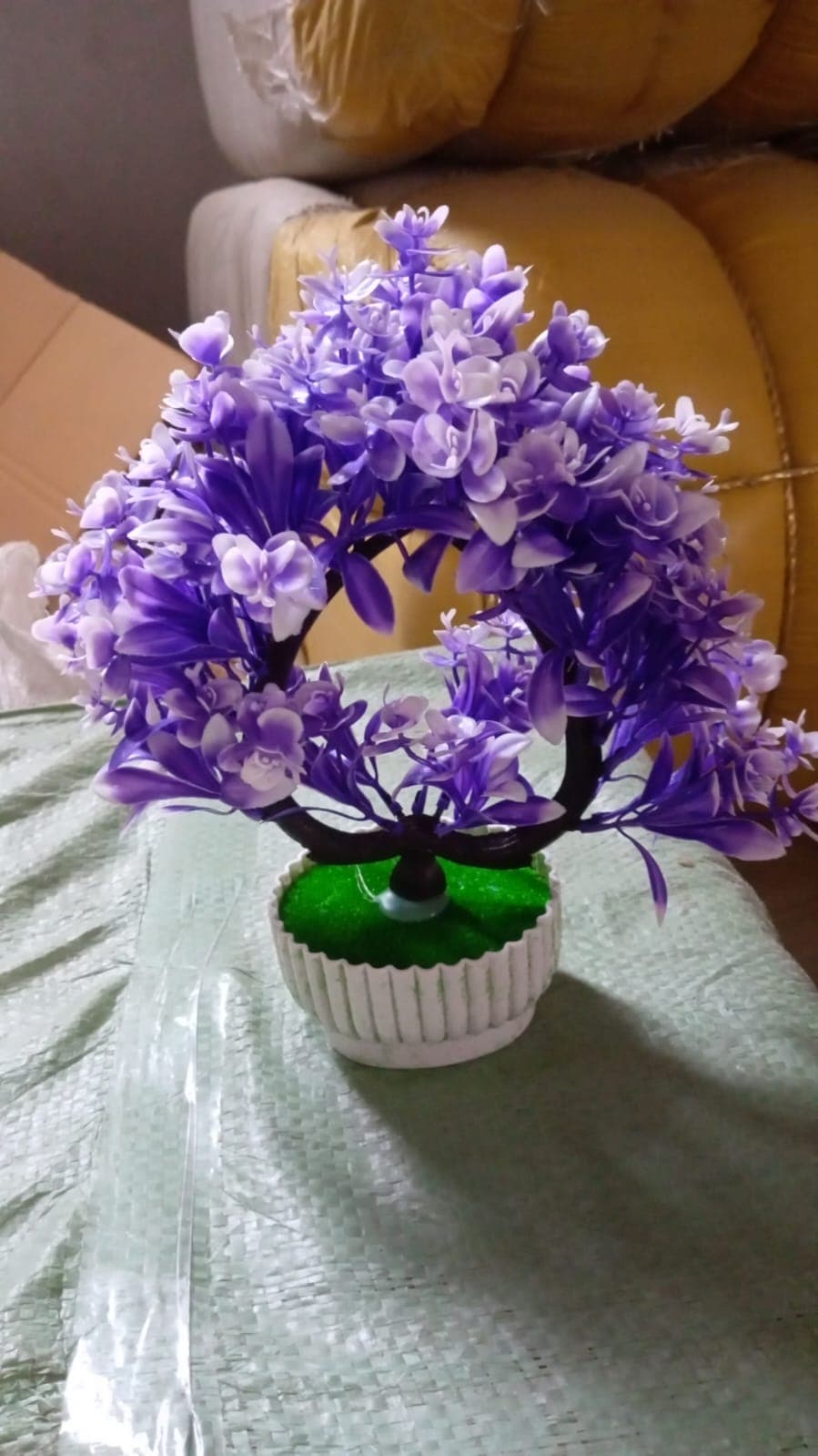 Artificial Flower Plant with Cute Pot of Perfect for Home & Office Decor (1 Pc) thumbnail 6