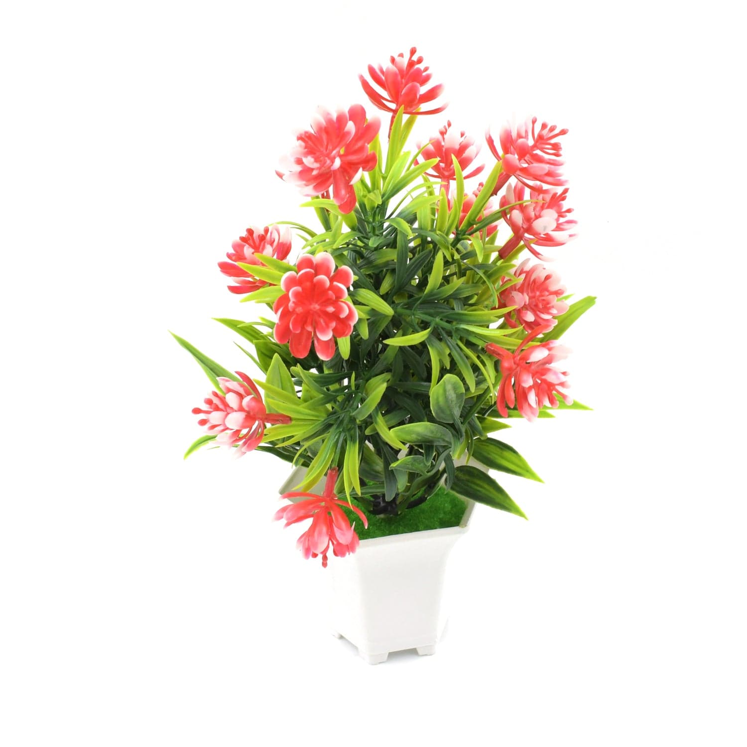 Wild Artificial Flower Plant for Home & Office Decor (1 Pc, Cute Pot) thumbnail 5