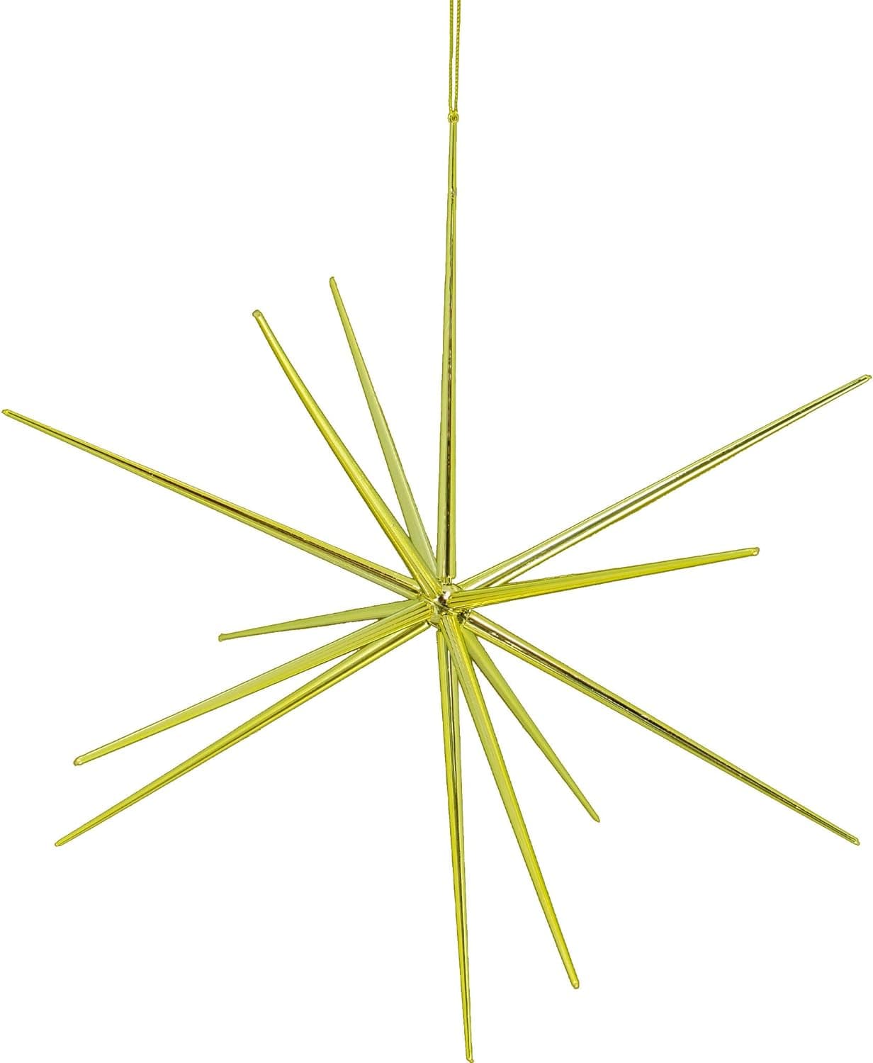 3D Gold Star Hanging Decoration Star thumbnail 5