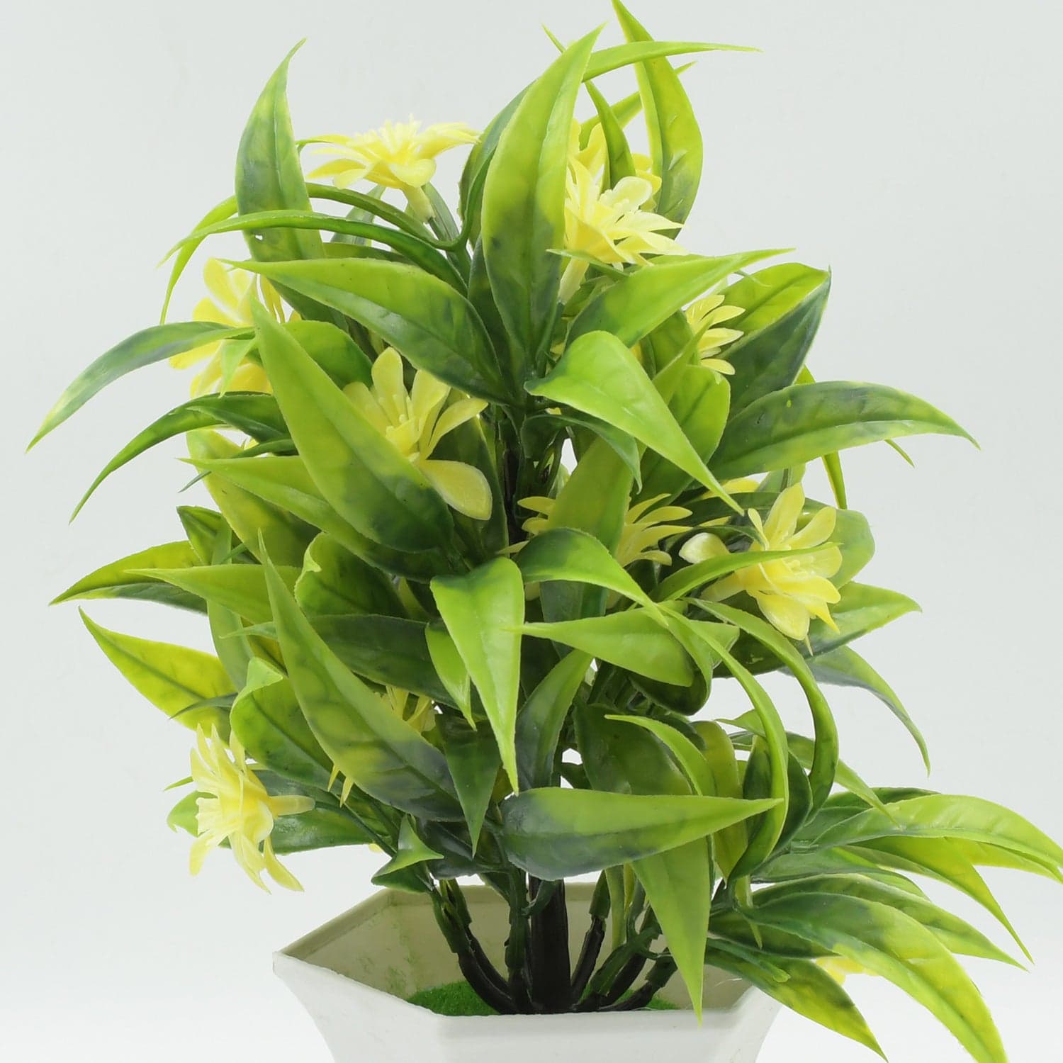 Artificial Flower Plant With Cute Pot Of Home & Office Tabletop Decor thumbnail 3