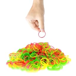 2-Inch Unbreakable Nylon Rubber Bands Of Reusable Multicolor For Office