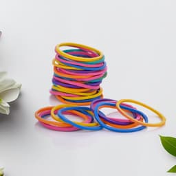 Strong & Reusable Rubber Bands: Multicolor For Office