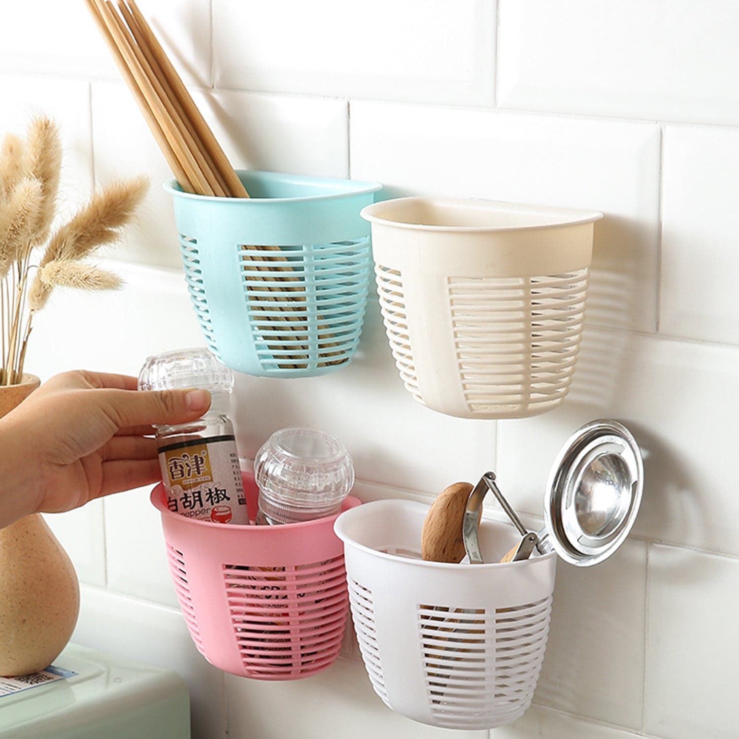 Hanging Plastic Storage Basket thumbnail 12