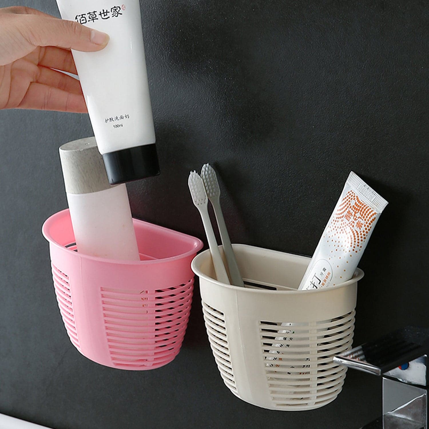 Hanging Plastic Storage Basket thumbnail 3