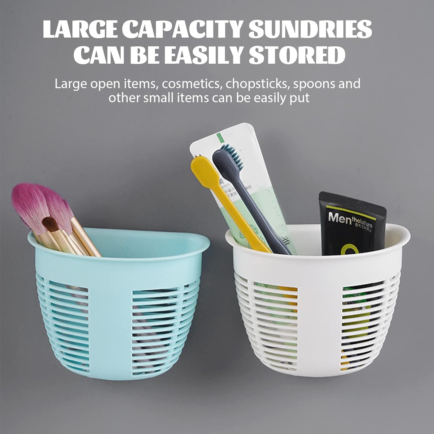 Hanging Plastic Storage Basket thumbnail 4