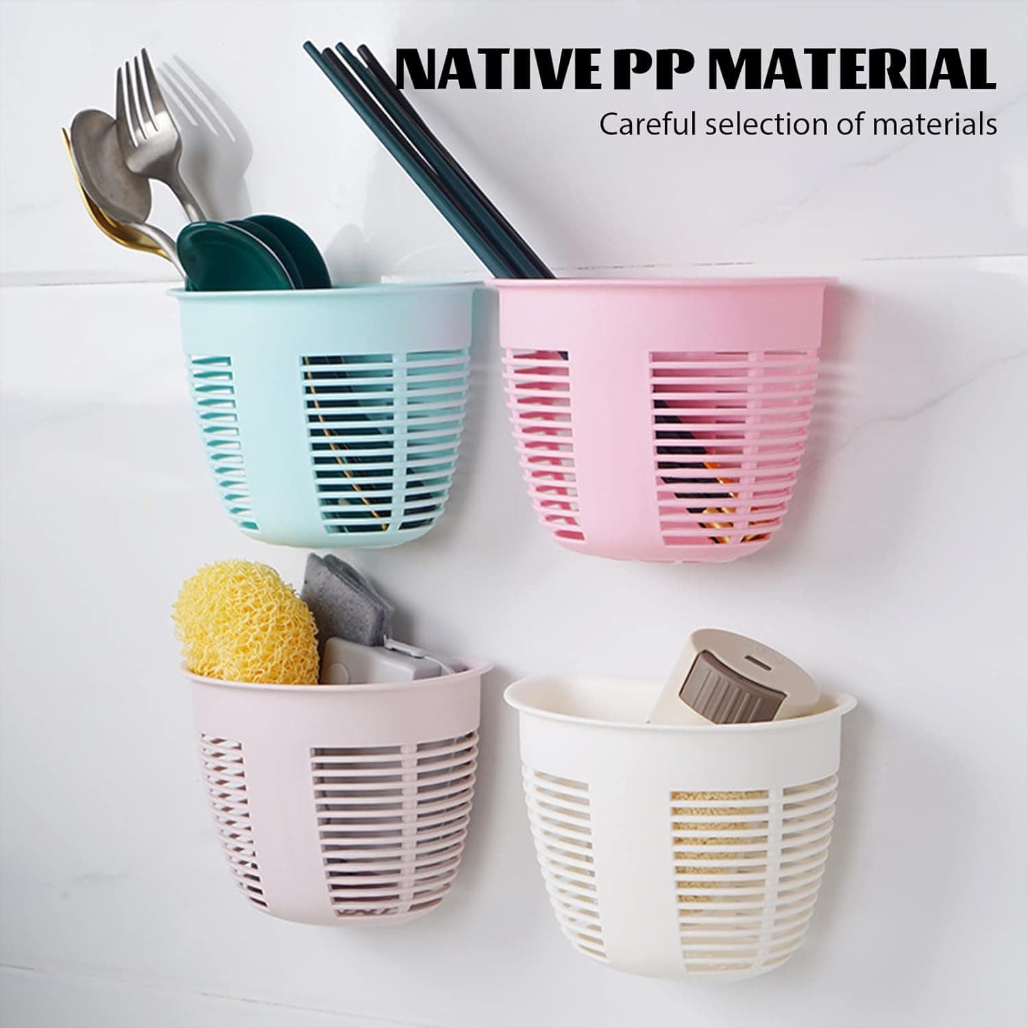 Hanging Plastic Storage Basket thumbnail 7