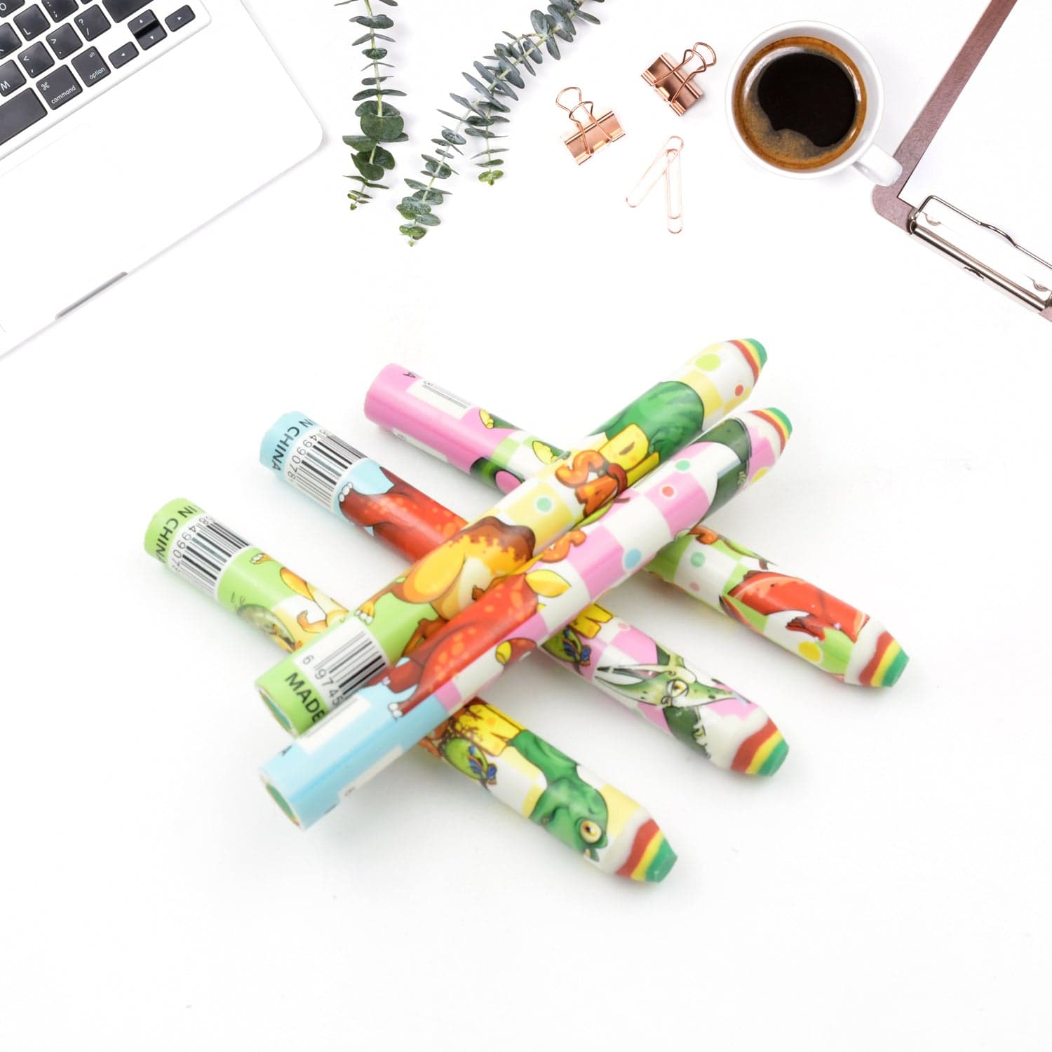 Fancy Erasers For Kids In Different Shapes Of Rainbow Erasers thumbnail 5