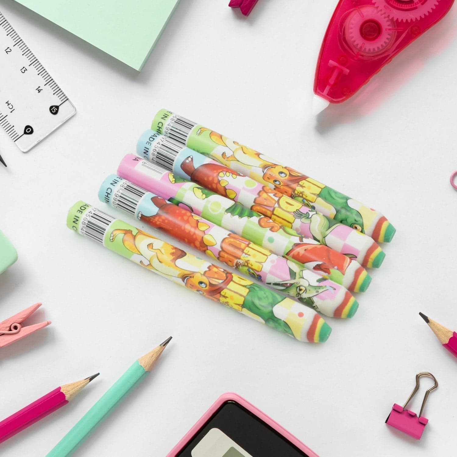 Fancy Erasers For Kids In Different Shapes Of Rainbow Erasers thumbnail 6