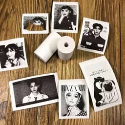 Thermal Printer Paper Roll Of Aging Resistant, Fast Color, Portable (1 Pc / Printing Paper Roll)