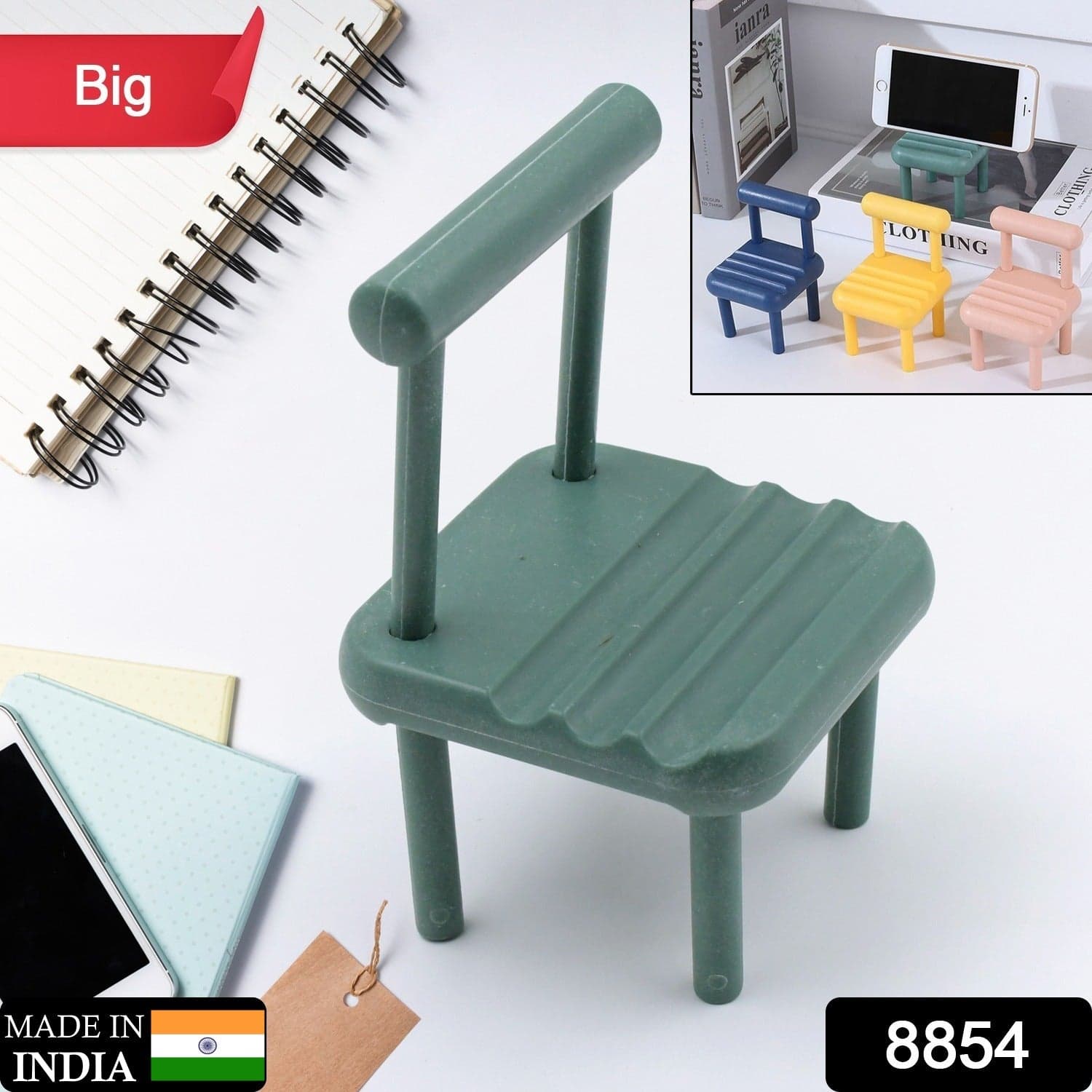 Mobile Phone Holder & Mini Chair Cell Phone Stand thumbnail 2