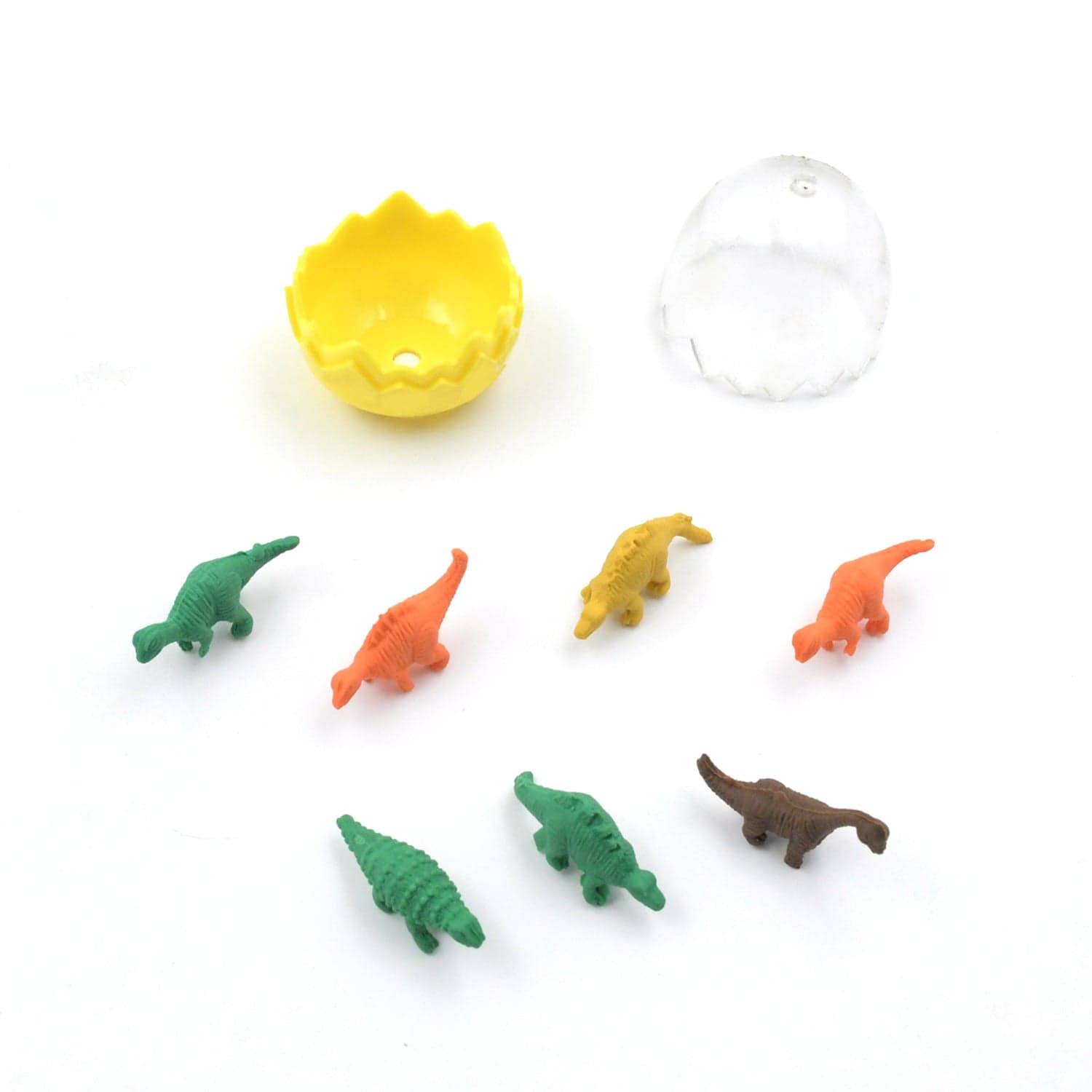 7 Piece Dinosaur Shaped Erasers for Kids - Animal Erasers, 3D Puzzle thumbnail 5