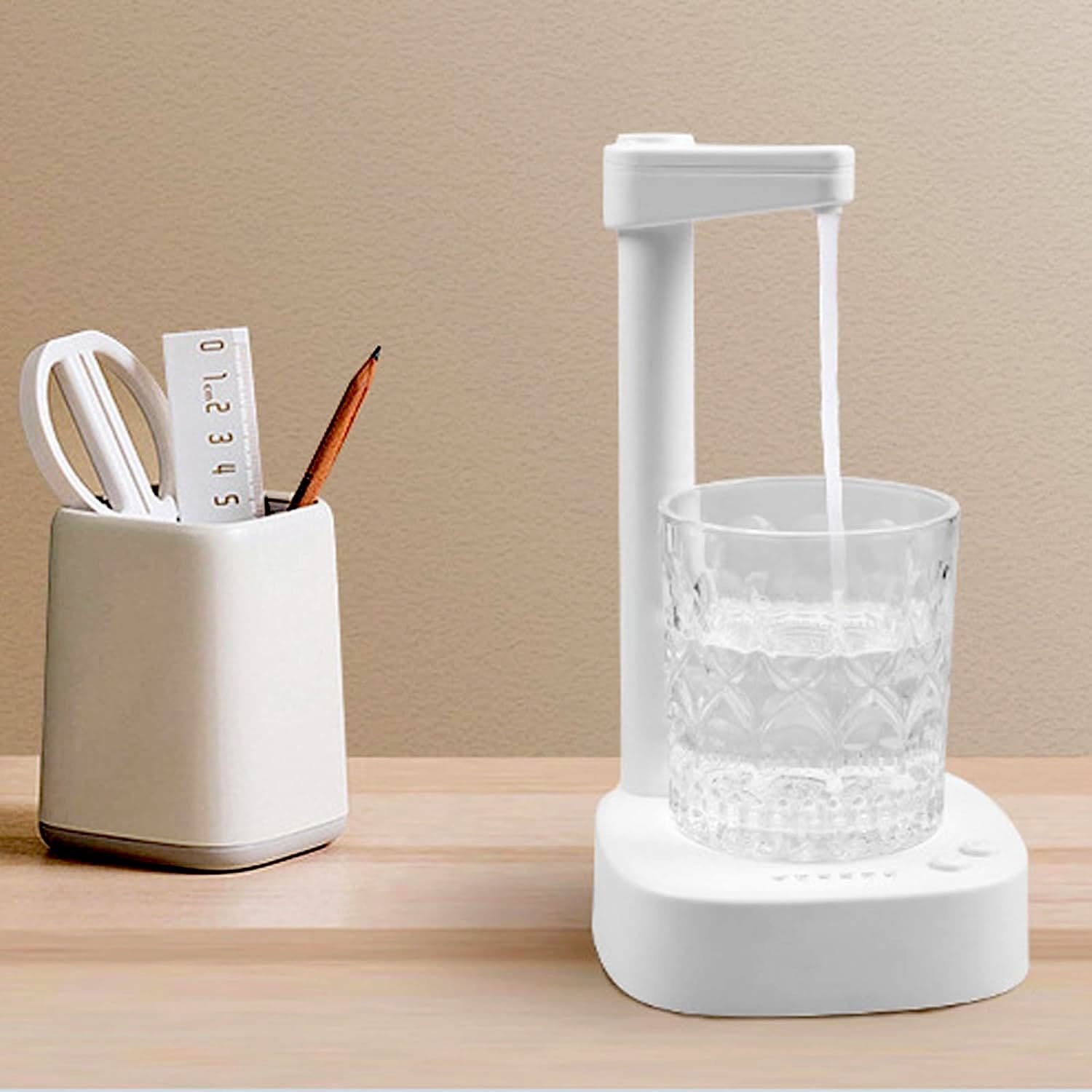 Usb Charging Desktop Water Dispenser Of Smart One Button Operation thumbnail 8