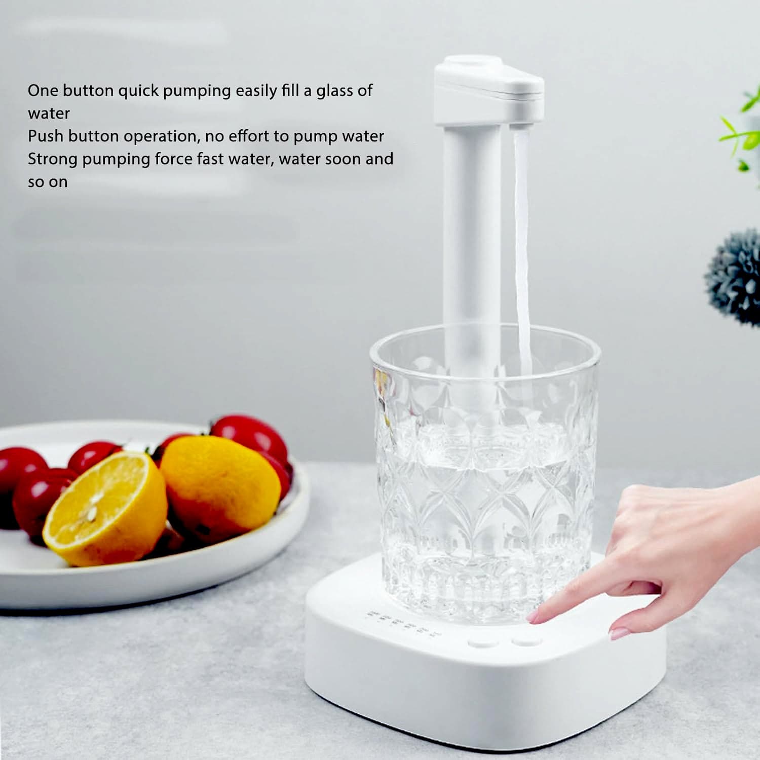 Usb Charging Desktop Water Dispenser Of Smart One Button Operation thumbnail 9