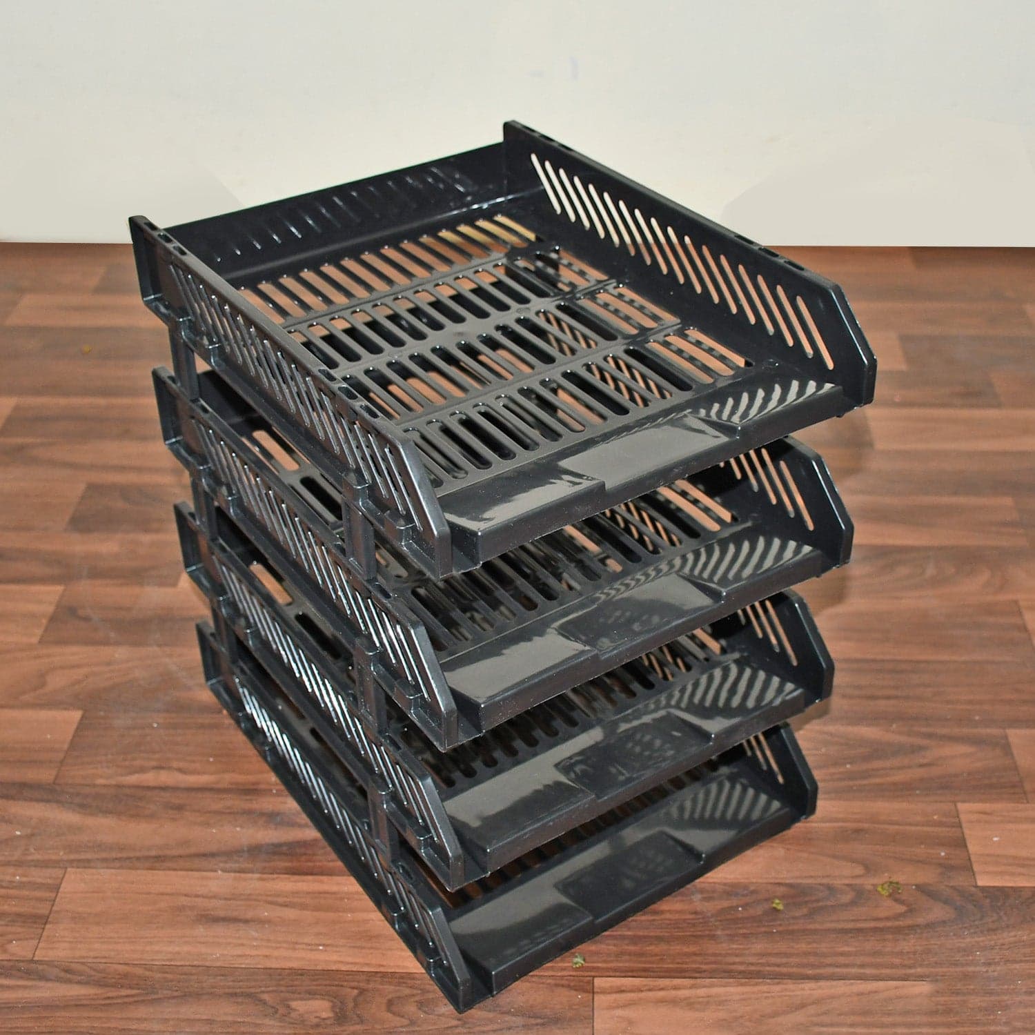 4-Layer Multifunctional File Rack with Drawers for Office Desk thumbnail 10