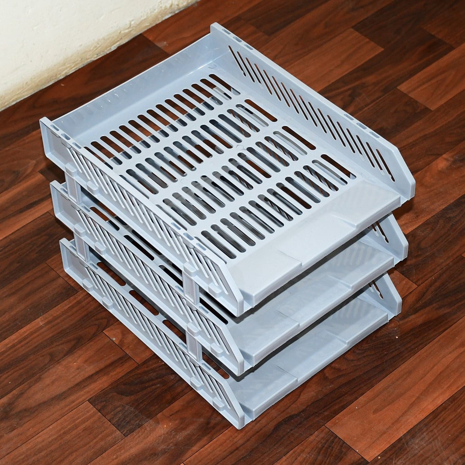Multifunctional File Rack with Drawers: Desktop Storage for Office Supplies (4/3 Layers) thumbnail 3