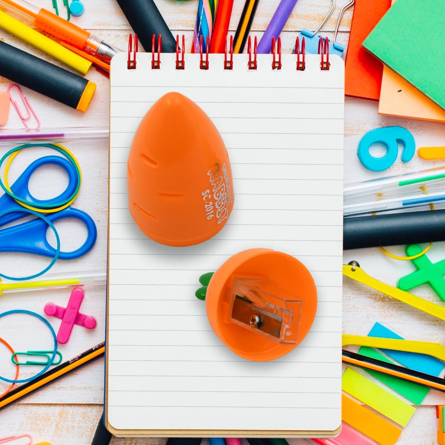 Student Pencil Sharpener Cartoon Simple Carrot Pencil Sharpener Suitable For Students thumbnail 6