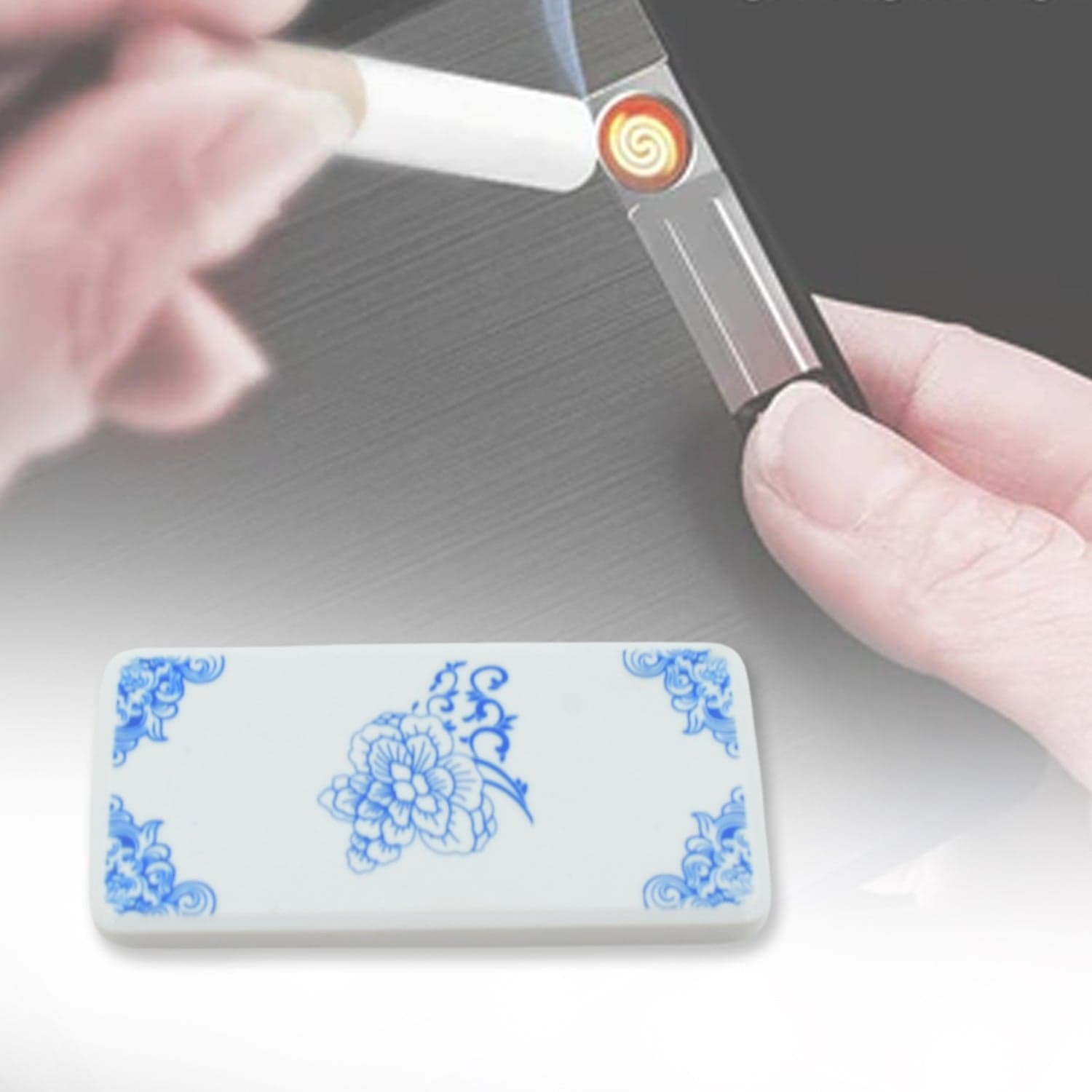 Stylish Electric Usb Lighter For Men & Women ID-8882 thumbnail 5
