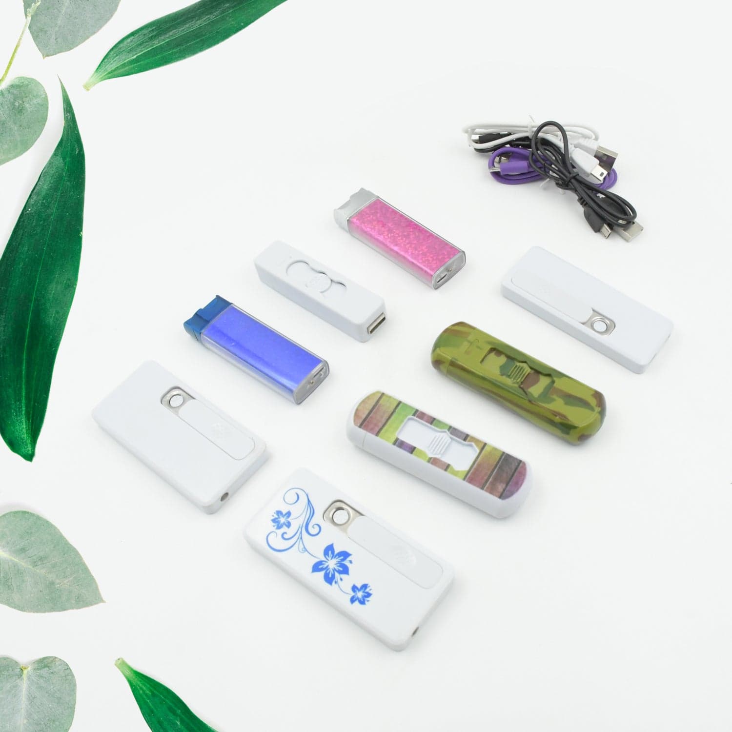 Stylish Electric USB Lighter for Men & Women (Rechargeable, Windproof) thumbnail 3