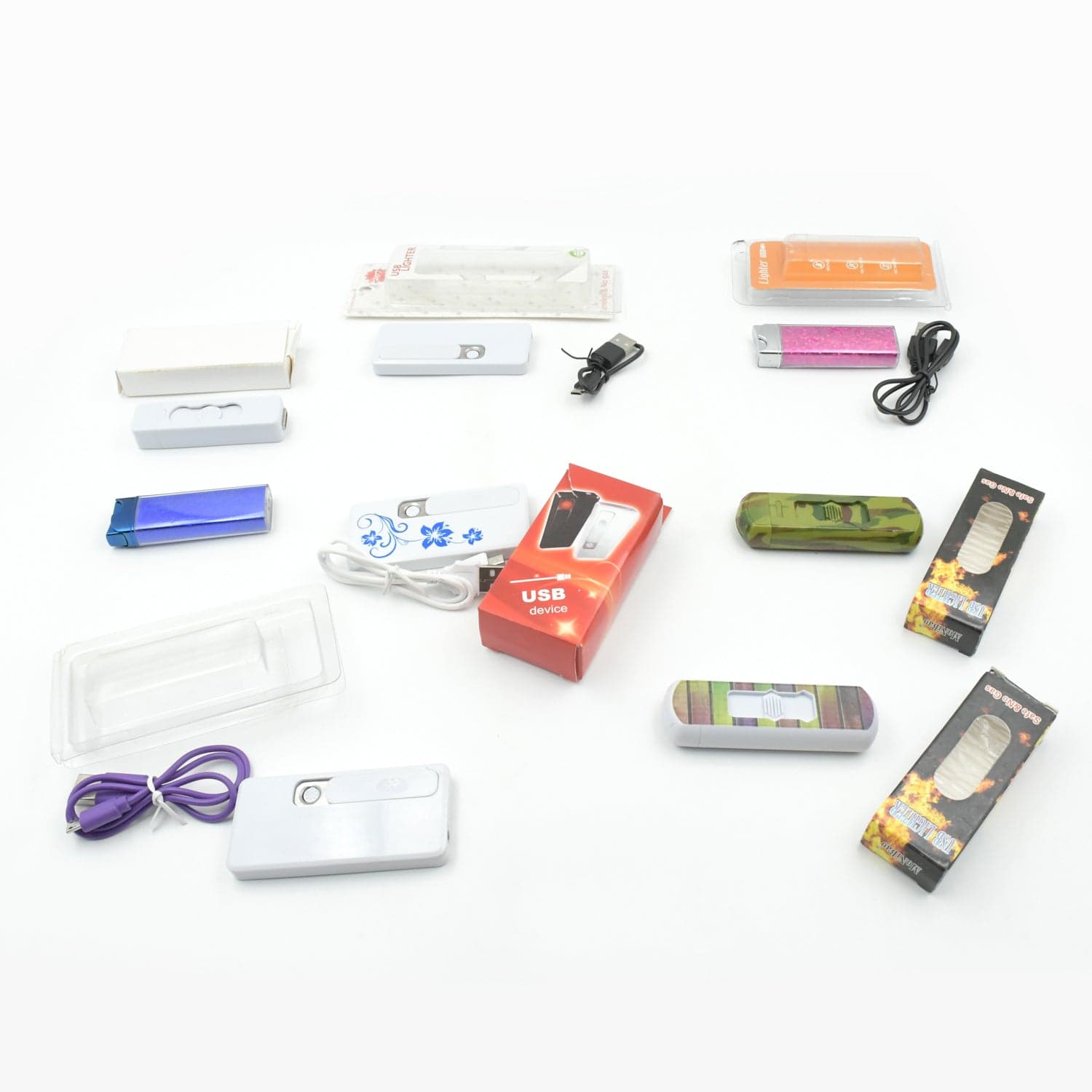 Stylish Electric USB Lighter for Men & Women (Rechargeable, Windproof) thumbnail 9