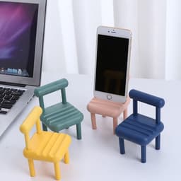 Mini Chair Mobile Phone Holder Of Portable & Stylish Stand For All Smartphones