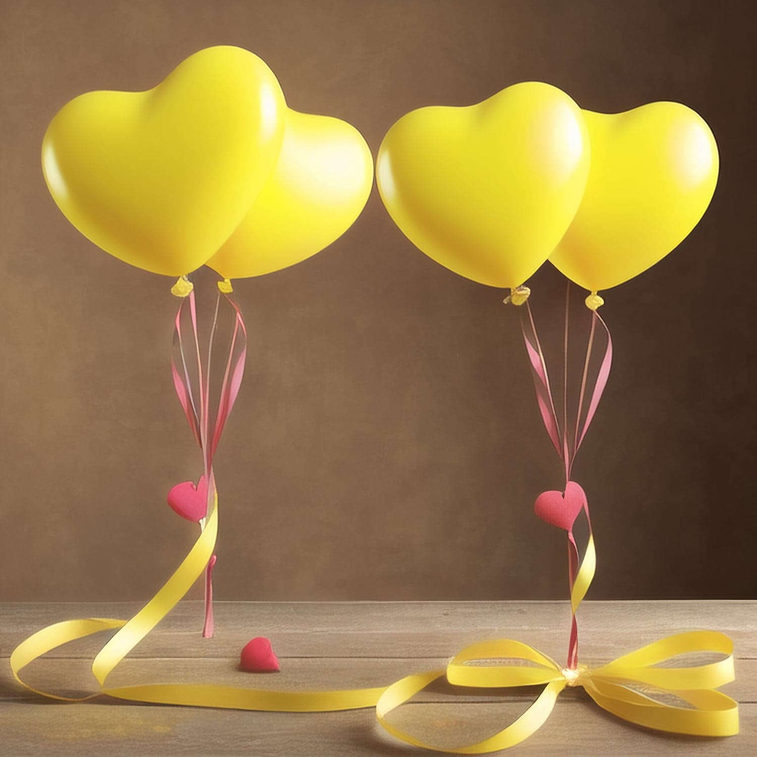 Heart Shaped Balloons Multicolor (20 Pcs Set) thumbnail 1
