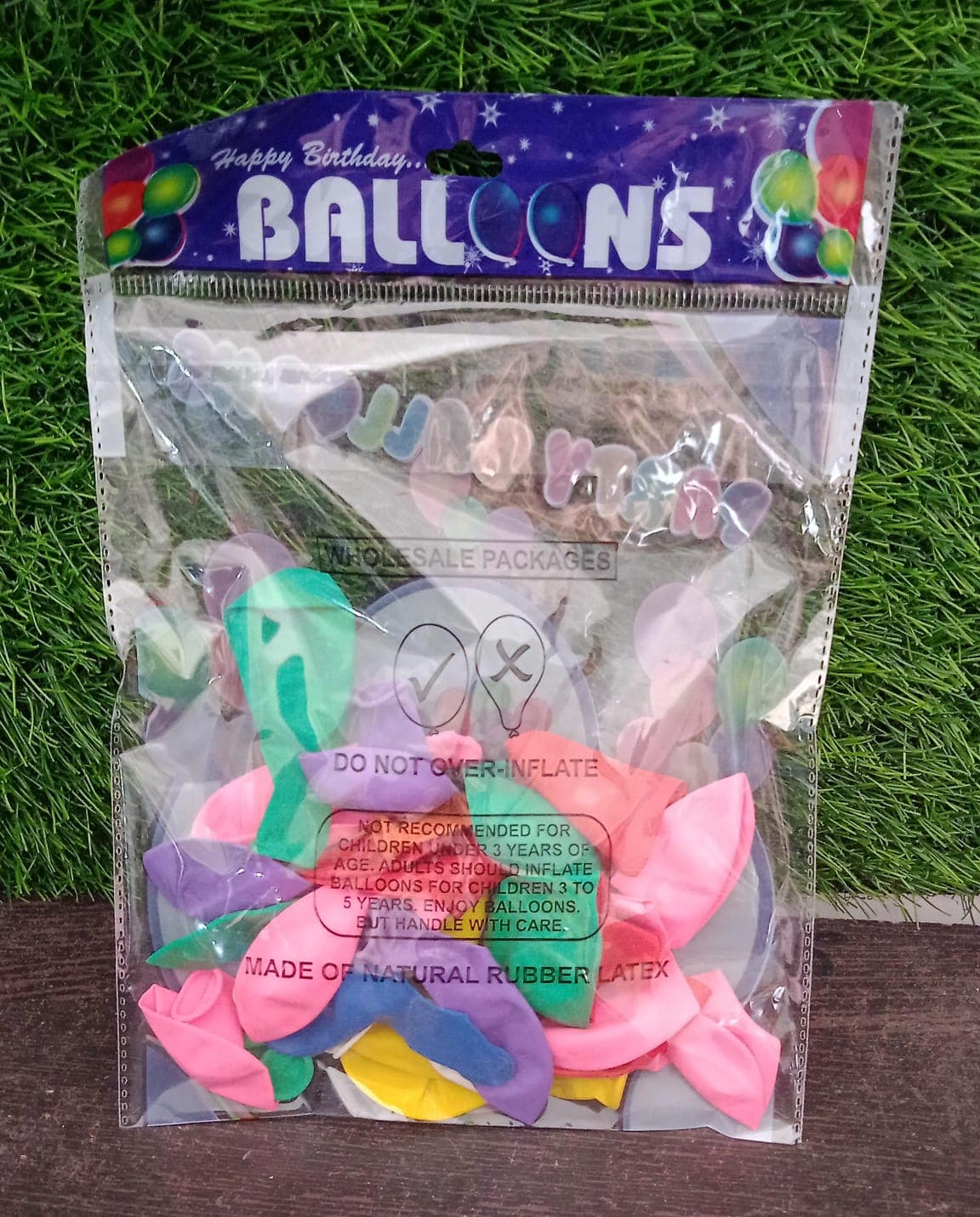 Balloons Kinds Of Latex Balloons For Birthday Multicolor (24 Pcs Sets) thumbnail 7
