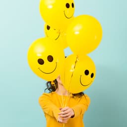 Cartoon Printed Design Balloons Kinds Of Latex Balloons For All Occasion One Color (20 Pcs Set)