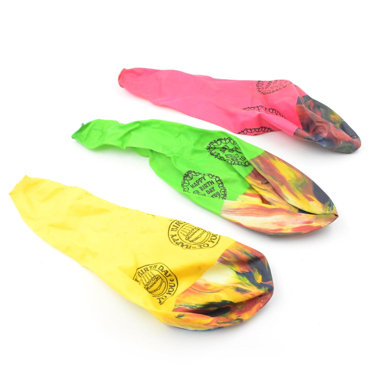 Big Size Balloons Kinds Of Rainbow Party Multicolor (3 Pcs Set) thumbnail 4