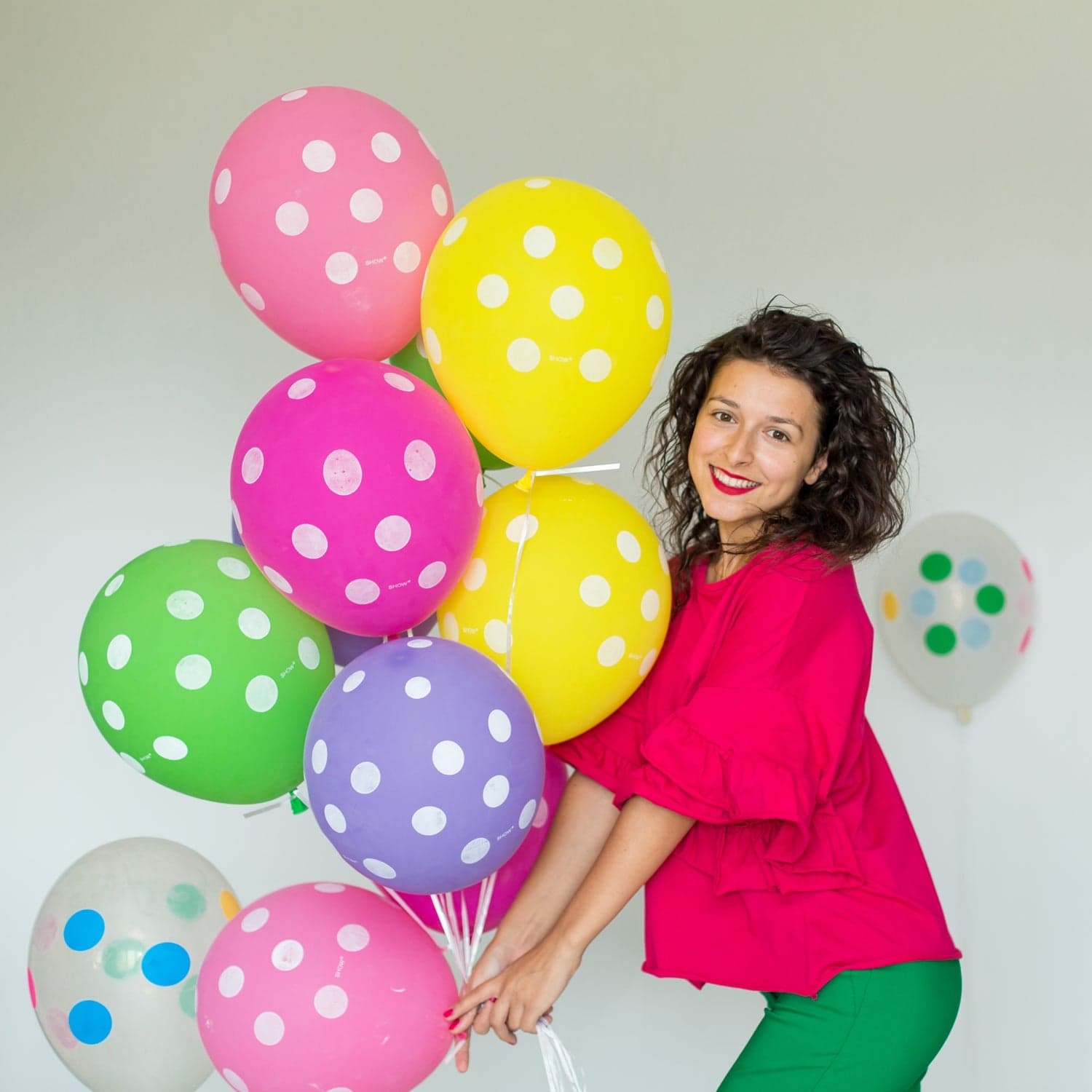 Colorful Balloons Multicolor (20 Pcs Set) thumbnail 5