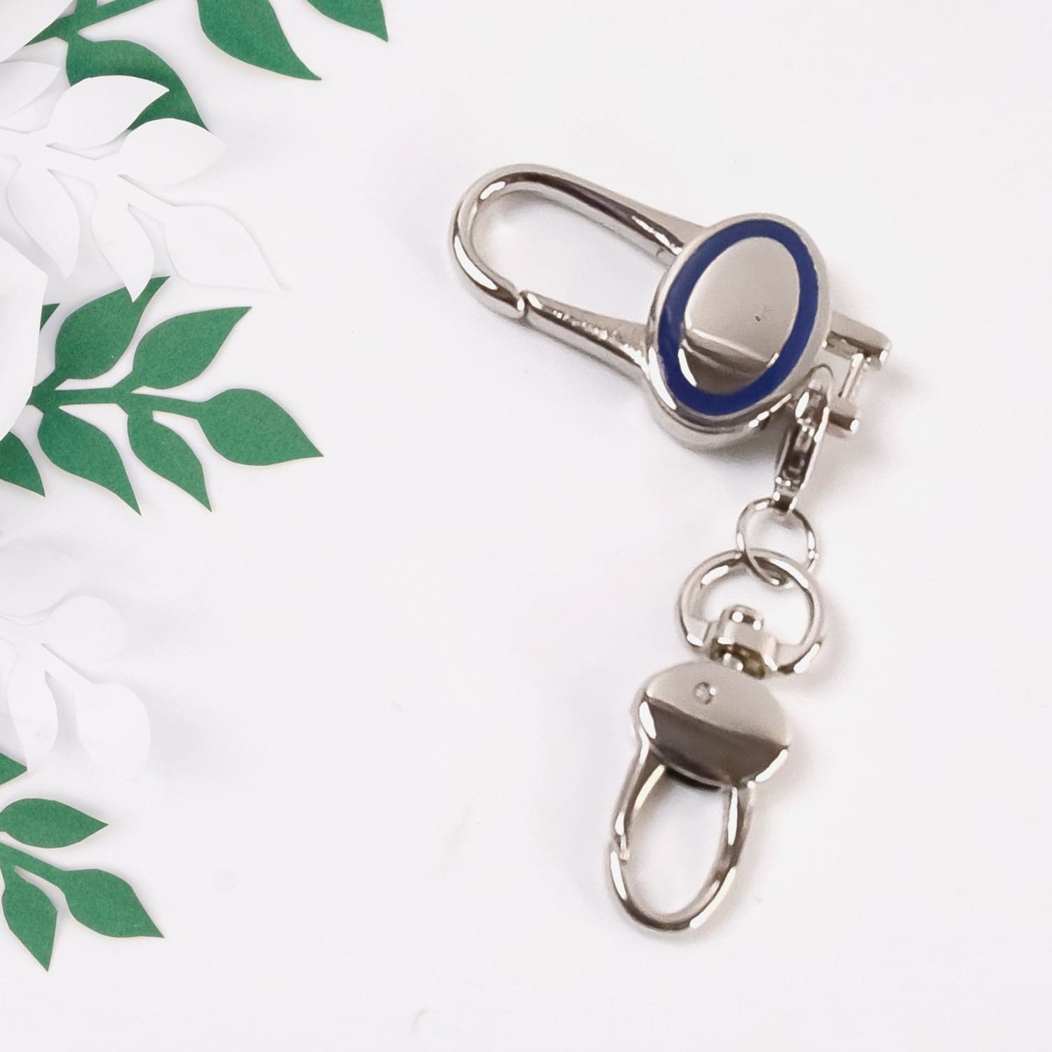 Metal Retractable Key Chain Recoil Keyring Heavy Duty Wire Rope thumbnail 3