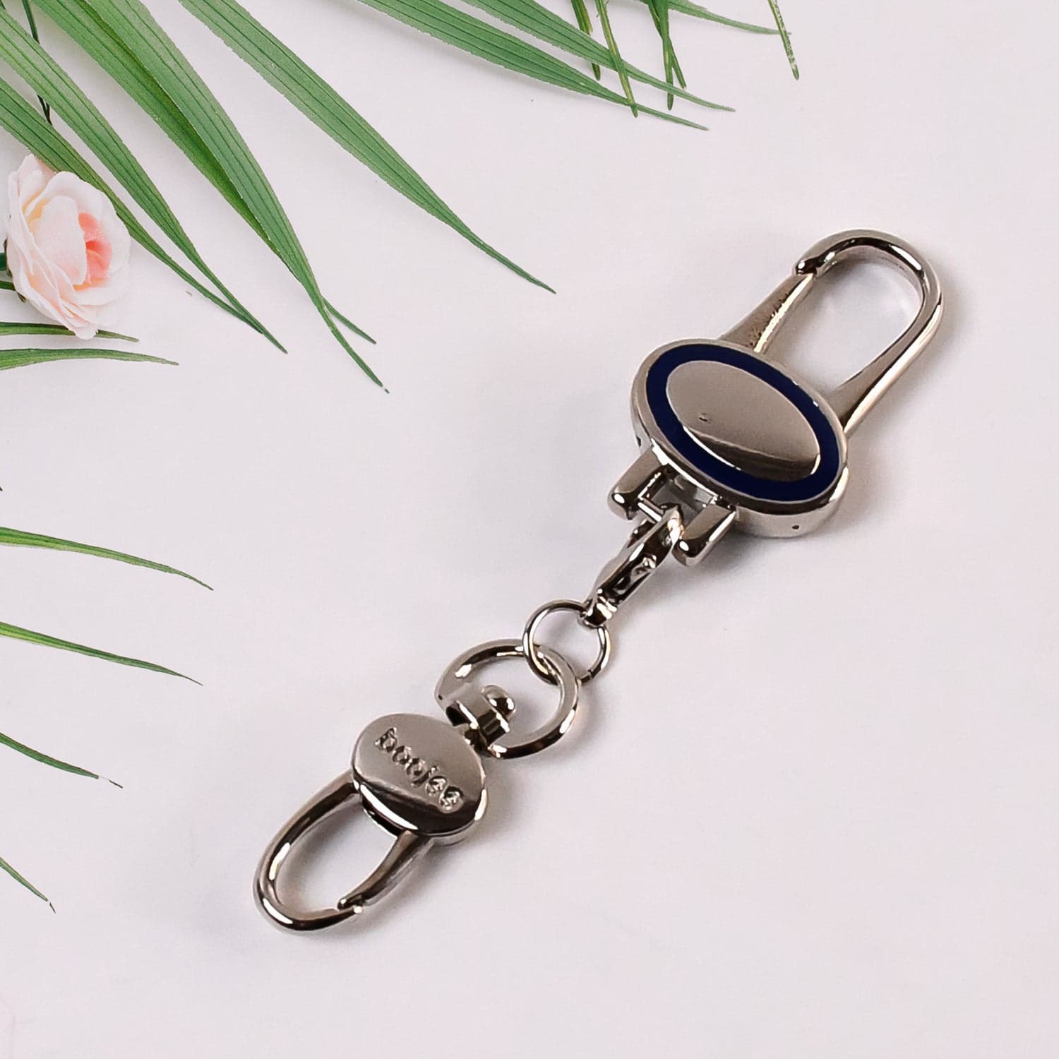 Metal Retractable Key Chain Recoil Keyring Heavy Duty Wire Rope thumbnail 4