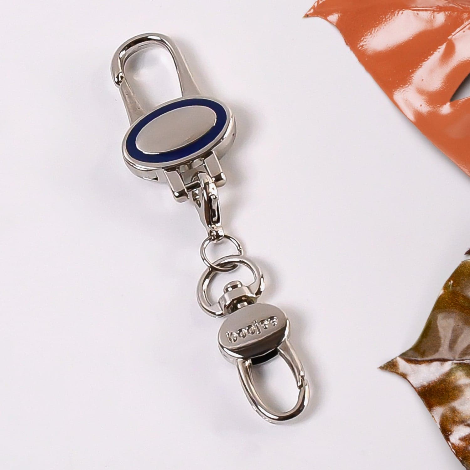 Metal Retractable Key Chain Recoil Keyring Heavy Duty Wire Rope thumbnail 6