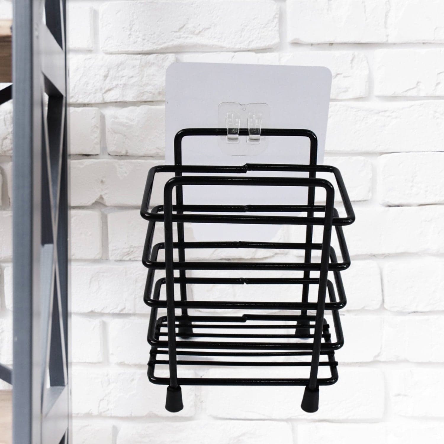 Metal Shower Basket / Canddy, for Bathroom Organiser (5 Pc Combo) thumbnail 4