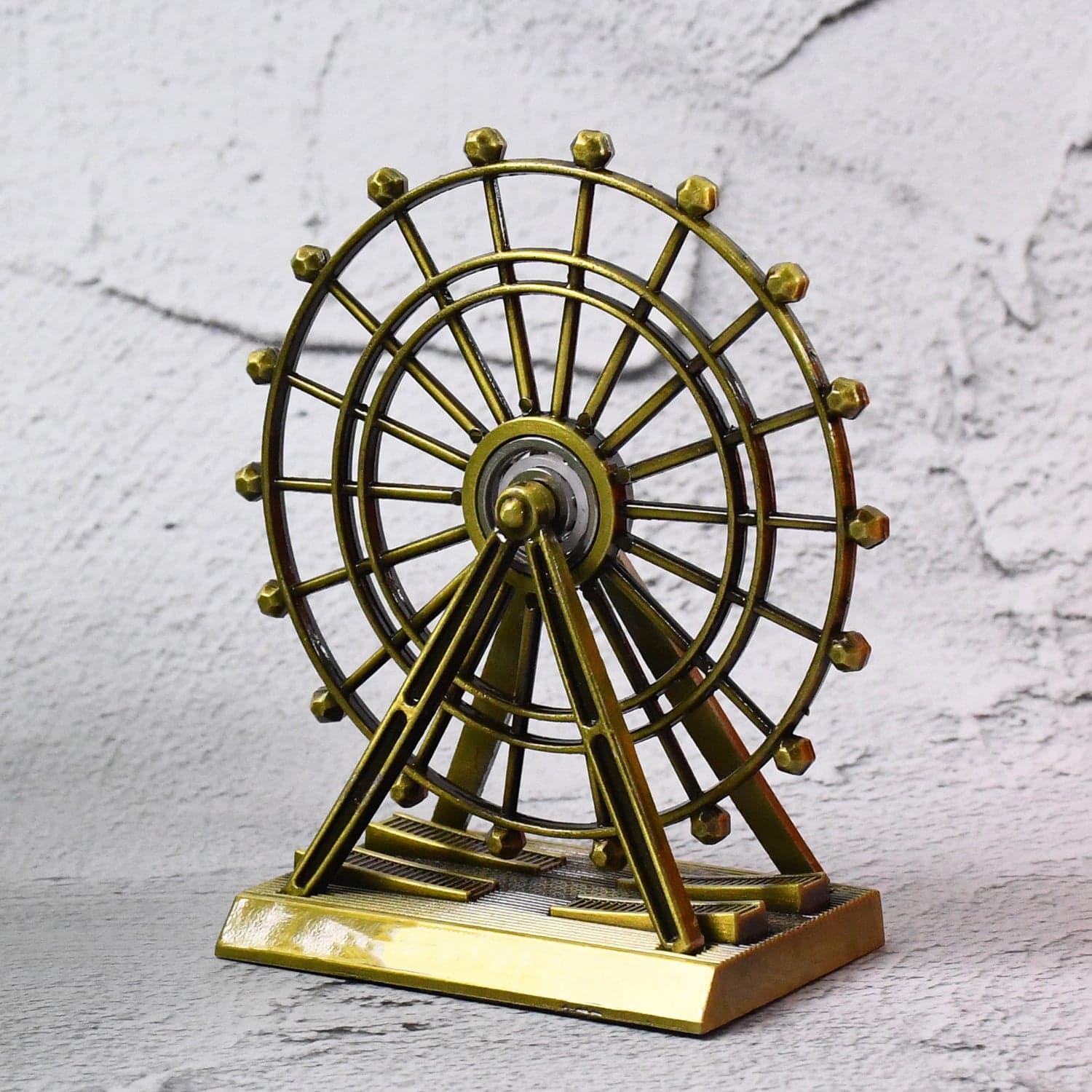 Metal Desktop Table Decoration Cabinet Wheel Tower (1 Pc) thumbnail 5