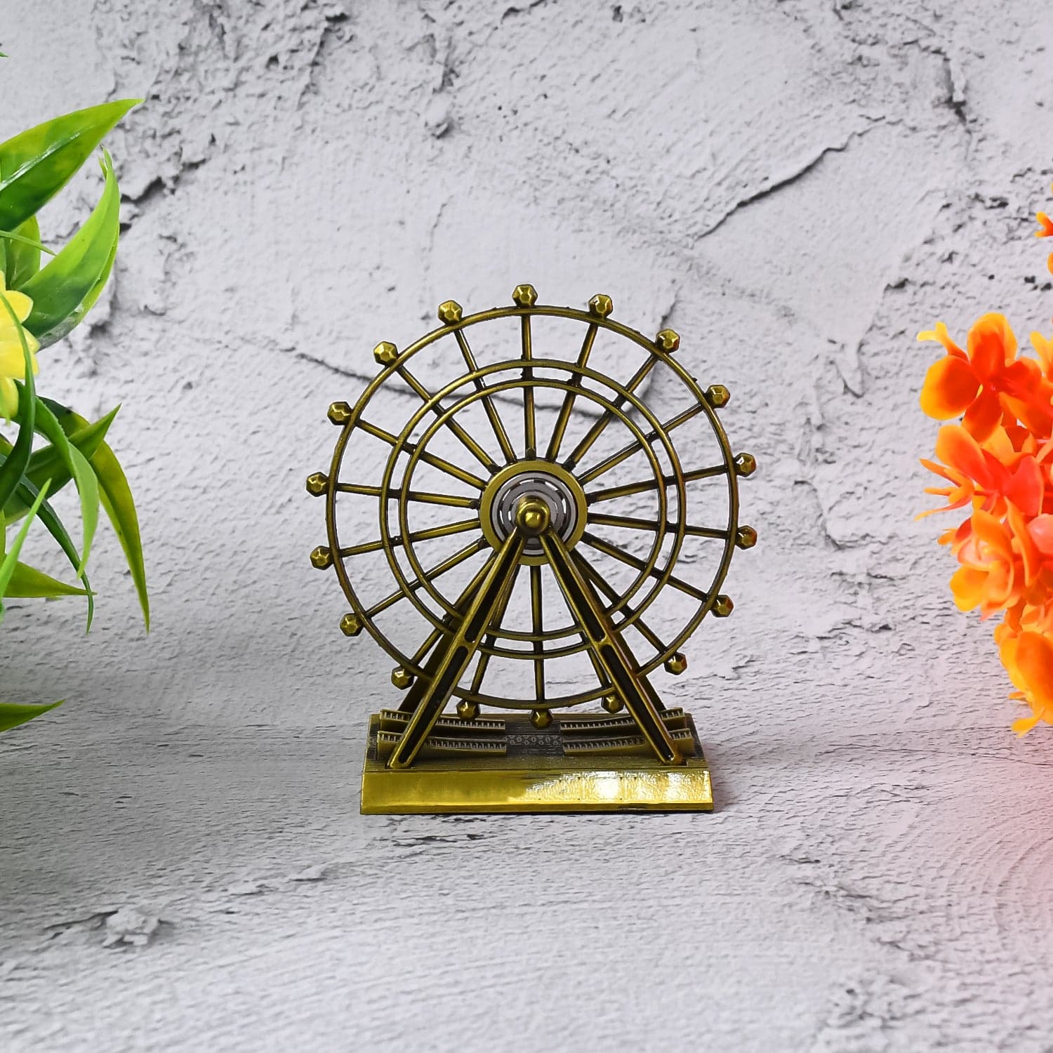 Metal Desktop Table Decoration Cabinet Wheel Tower (1 Pc) thumbnail 6