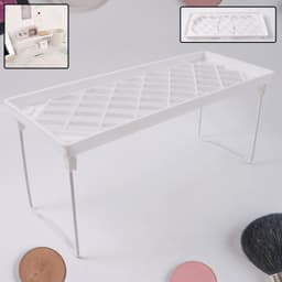 Bathroom Organizer Kitchen Utility Storage Rack Shelf Divider Makeup Home