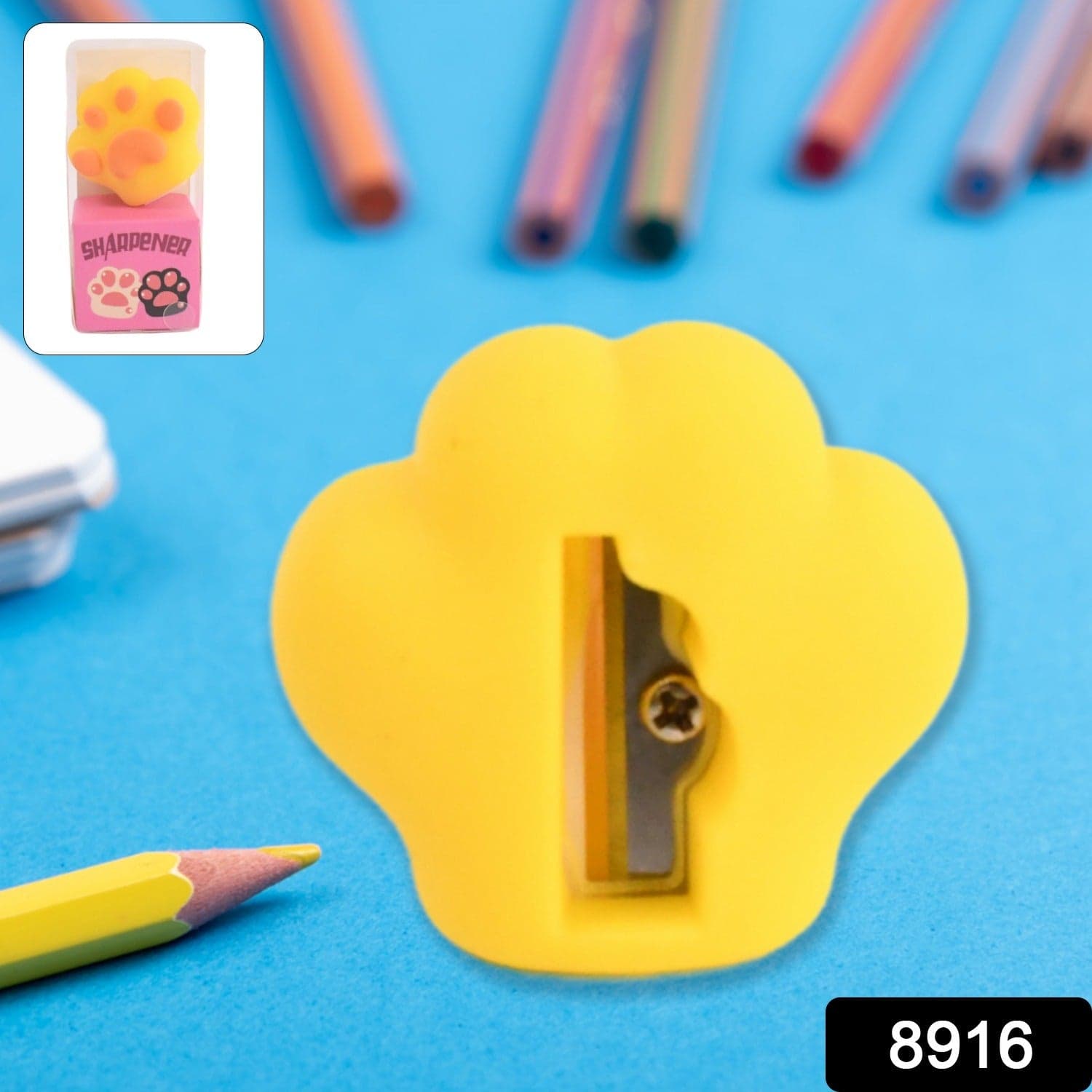 2 in 1 Pencil Sharpener & Eraser for Kids, Fancy Sharpeners thumbnail 2