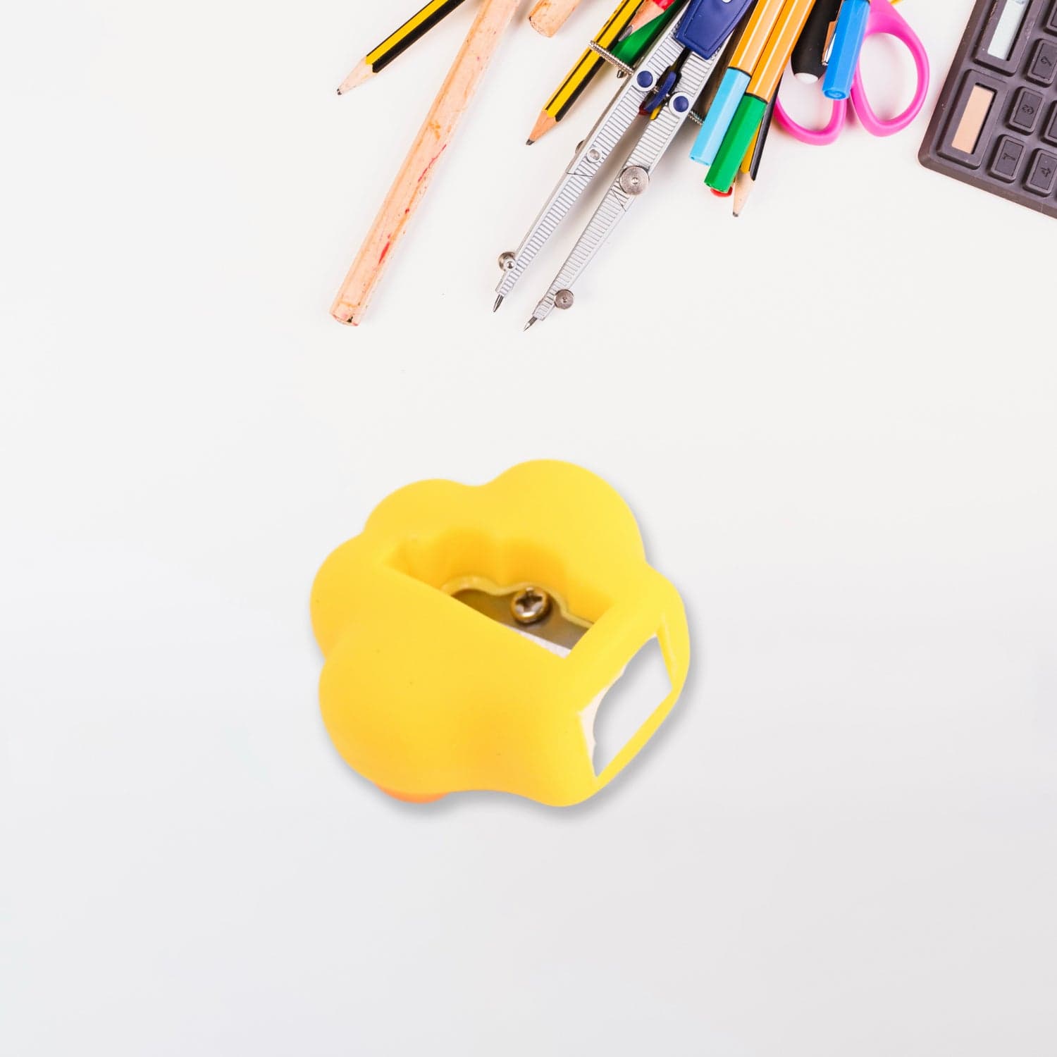 2 in 1 Pencil Sharpener & Eraser for Kids, Fancy Sharpeners thumbnail 3