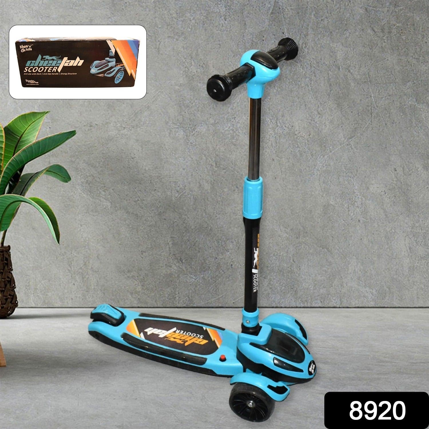 Foldable Kick Scooter for Kids 2-12 Years Old | Lightweight (1 Pc) thumbnail 2