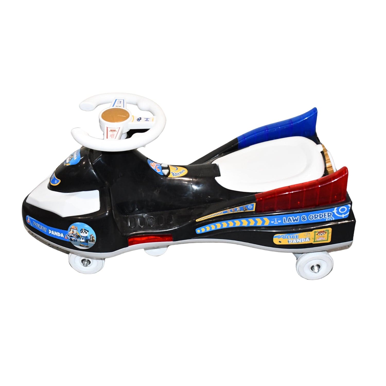 Twisted Police Ride-On Toy Car for Kids With Musical with Lights thumbnail 5