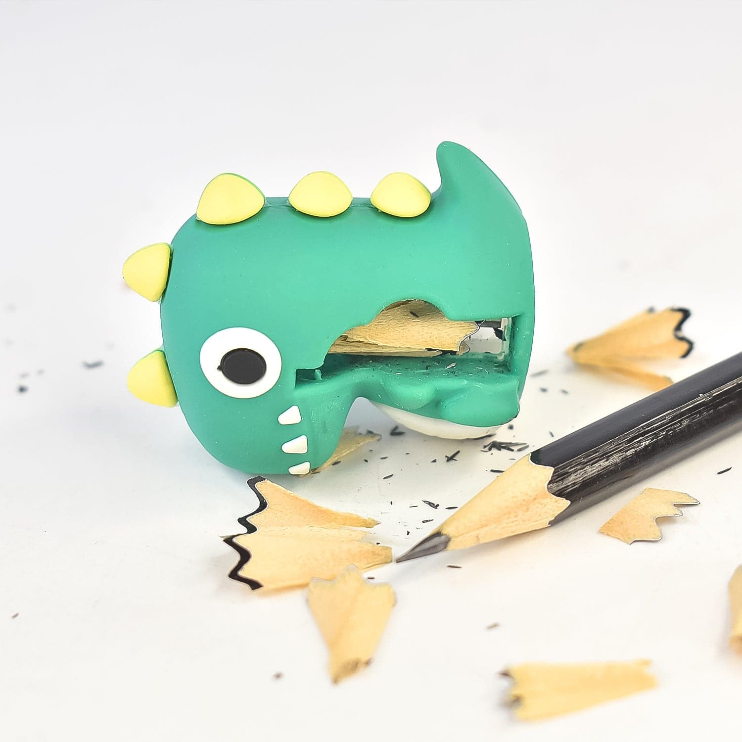 Dinosaur 2 in 1 Cute Eraser with Pencil Sharpener (1 Pc) thumbnail 3