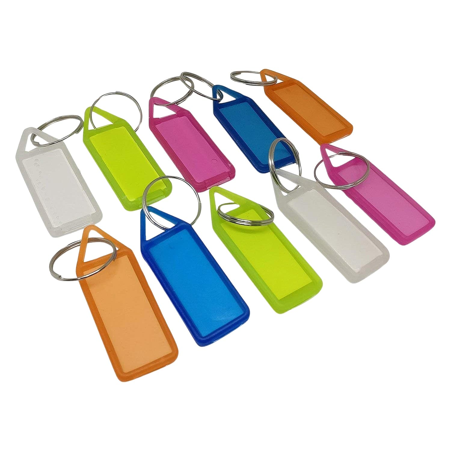 10Pc Keychain Tag Lablel thumbnail 4