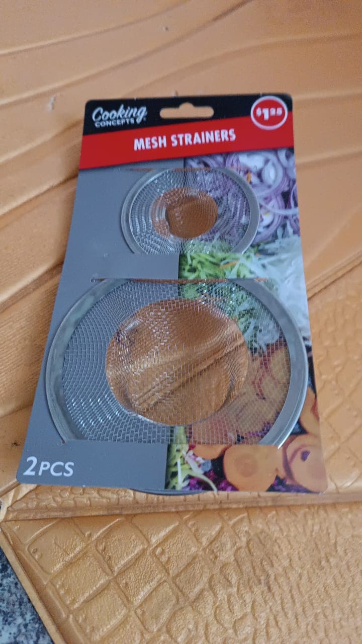 Stainless Steel Kitchen Sink Strainer (2 Pc Set) thumbnail 8