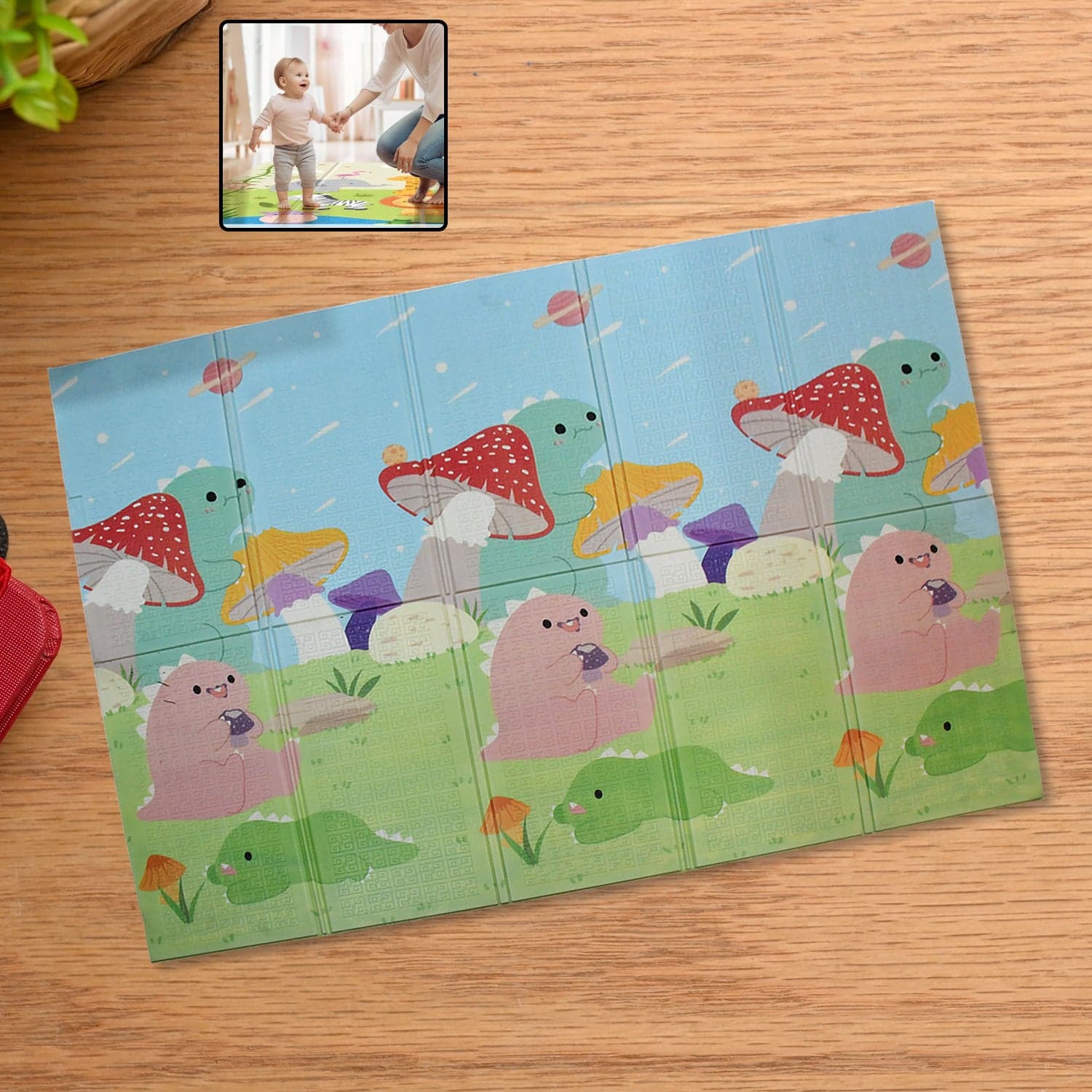 Baby Play Mat, Foam Play mat for Baby Floor Play Baby Crawling Mat (180—200 Cm / 1 Pc) thumbnail 1