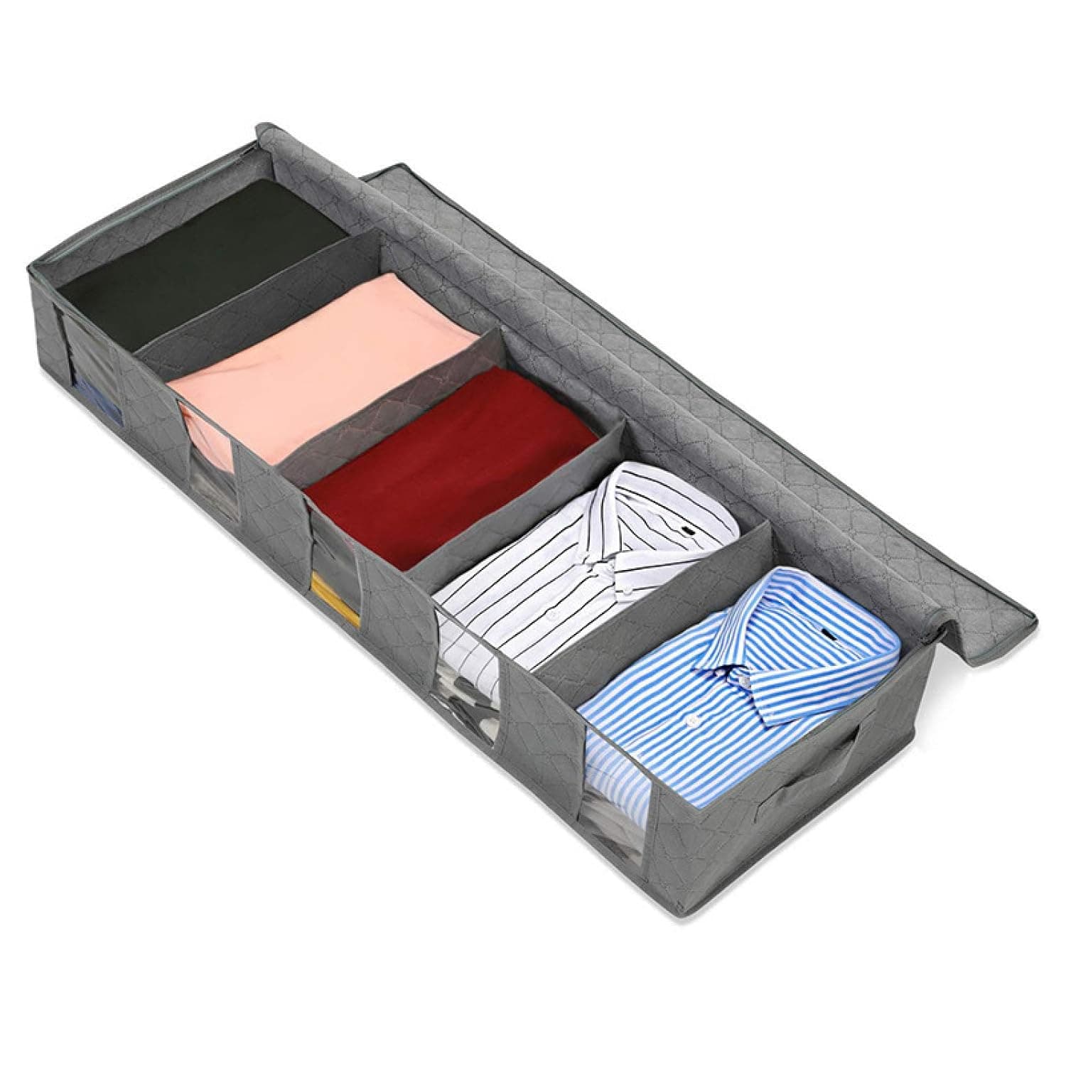 Foldable Under Bed Storage Organizer Box 1 Pc thumbnail 3