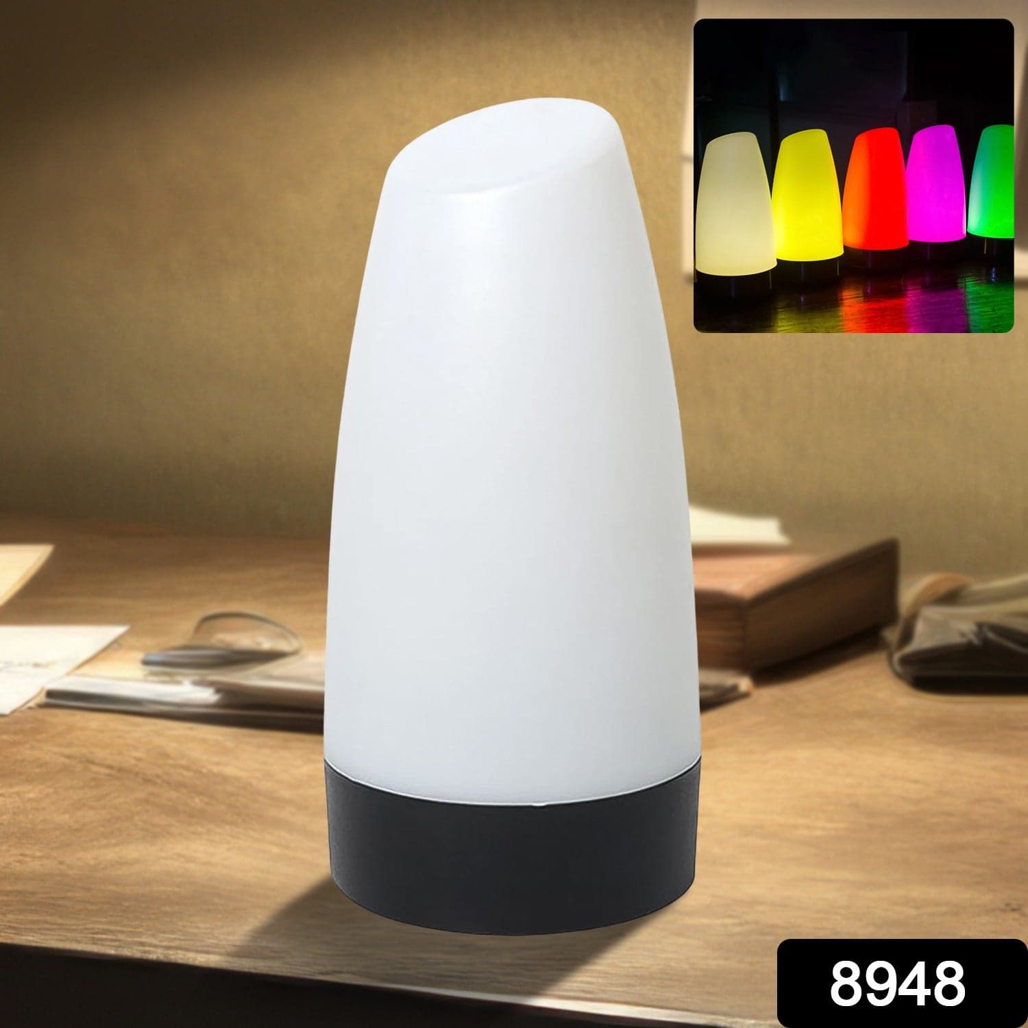 Led Charging Bar Table Lamp MultiColor Eye Protection Lamp (1Pc) thumbnail 2